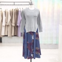 ab.f.z sh06 라운드넥 빈티지 레이어드 원피스 DDIW1QO38B