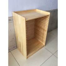 60x45 목재 화판 보관함 미술