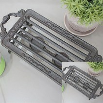 주물 워머 직사각 피자받침대 차워머