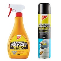 KG 초강력스티커타르제거제 420ml 차량용레자왁스(타이어겸용) 2종, 1개