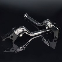 브레이크 클러치 레버 로얄 엔필드 클래식 350 500 알루미늄 핸들 액세서리 색상 가능, CHINA, Gray 177mm