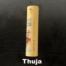 인센스 버너 향 디퓨저 방향제400pcs 백단 가정 실내 Agarwood 쑥 향 부처님 향 명상 아로마 테라피 용품, 04 Thuja