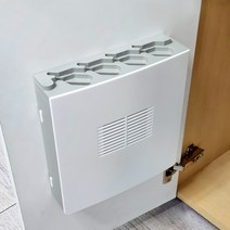 안전 잠금 칼꽂이-주방 싱크대 문부착형 수납 칼보관, 단품