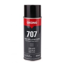 오공 707 다용도 접착제 강력 스프레이 450ml 본드, 22개