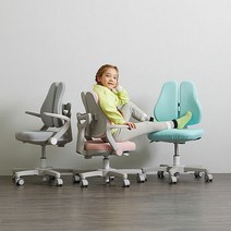 [위드그로우]지니 높낮이조절 의자 i107S, 색상:민트
