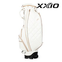 던롭/젝시오 럭셔리 여성 캐디백 GGC21076i, 화이트