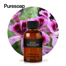 퓨어솝 로즈 제라늄 E.O (에센셜 오일) 비누만들기 화장품만들기, 30ml
