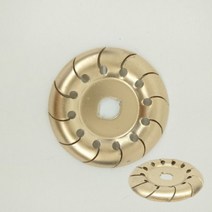 90mm 그라인더 가공휠 연삭 연마 골드