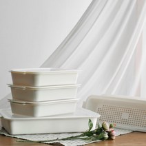 [마물샵] 다용도 냉장고 수납정리 냉동고정리함세트, 클린 냉장고정리함 대1+소2