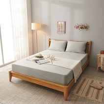 리베리뽀 진드기차단 침대 방수 매트리스커버 4colors 싱글 슈퍼싱글 더블 퀸 킹 라지킹, 2)그레이