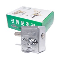 미아금속 신형보조키 MIA-K 2000 미아키 강화도어 유리문 열쇠 잠금장치 하부키, 1개