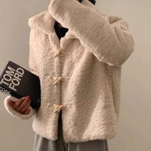 느슨한 올 매치 양모 겉옷 가을여성자켓
