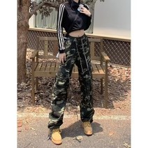 아메리칸 헤비 카고 팬츠 남 루즈핏 여름 얇은 하이 스트리트 카모 캐주얼 팬츠 조거 팬츠 멀티 포켓