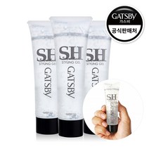 갸스비 스타일링 젤 슈퍼하드 핸디, 60g, 3개