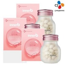 CJ제일제당 이너비 아쿠아뱅크 히알루론산, 56정, 3개