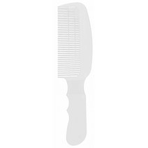 뷰티다모아 WAHL 클리퍼 빗 왈 바리깡 스피드 콤보 바버샵 블랙 화이트, 왈 바리깡 빗(화이트)