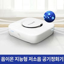 국내개발 저소음 플라즈마 음이온 살균 탈취 알러지 미니 공기청정기 실내 반려동물 아이들 방 사무실 주방 화장실 차랑용 공기정화기, 살균탈취 미니 공기청정기