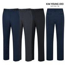 김영주스포츠 남성 스판 기모 본딩 골프 팬츠 겨울용 MP6035