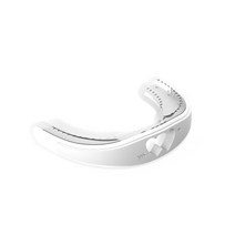 남녀공용 코골이완화 수면무호흡 입벌림 코골이 완화 마우스 가드 교정기 장치 치아 보호대 야간 수면 호흡 개선, [02] White