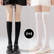 [TN007] 1+1 여자스포츠양말 테니스양말 요가 필라테스 니삭스 니하이삭스 골프