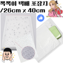세종상사 고급 안전 택배 봉투 가로26cm 세로40cm 상단 4cm에어캡 뽁뽁이 내장 포장지, 180매
