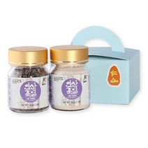 인산가 9회 인산자죽염60g 2개 선물세트, 1세트, 선택1 고체60g＋분말60g