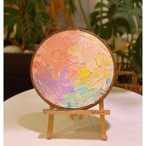 백드롭 페인팅 키트 젤스톤, 절약형키트, 30*40cm, 스프링 포레스트