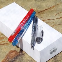 시둥마켓_일본펜 플래티넘만년필 선물용 입학 볼펜 졸업 일제 고급, 블루 1다스