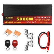 순수정현파 인버트 인버터 파워뱅크 12V 220V 2000W 3000W 4000W 5000W Dc Ac 순수 사인파 전압 변환기 60Hz 전원 자동차 마이크로, CHINA, 5000W Set B, 12V + 220V+범용