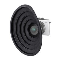 톡톡마켓 미러리스 렌즈 후드 30mm 유리 창문 허상 제거 빛차단