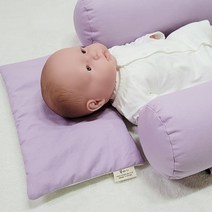 아기베개 태열 모로반사 방지 관리 짱구베개 3D에어매쉬 바이오비드폼 좁쌀, 일반형, 딸기우유 매쉬화이트