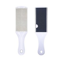 색상랜덤 스텐 각질제거기 양면 풋파일 발뒤꿈치 각질제거 굳은살제거 풋케어 고급스러운
