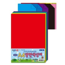 유아학습지 색종이접기 색칠공부 A4양면색상지, 미뉴솜솜 본상품선택, 미뉴솜솜 본상품선택