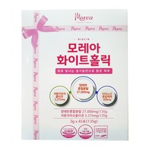 모레아 화이트홀릭 (1박스 3g x 45포) - 나이아신 비타민B, 1박스 (3g x 45포), 1개