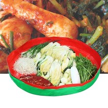 쩌니마켓 김장매트 무봉제 원형 그린 180, 본상품선택