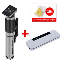 슬로우쿠커 전기냄비 전기쿠커 전기찜기 차주전자 biolomix 5th generation stainless steel wifi sous vide cooker ipx7 방수, 9008 n w230w, 영국