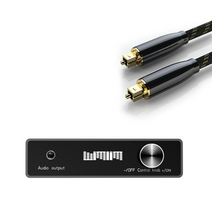 뮤직리시버 av리시버 앰프 dac 24bit 192khz 광 동축 오디오 변환기 출력 rca3.5 홈 시어터 tv용 증폭기, 번들 3, 협력사