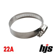 국산 올스텐 밴드 22A / 볼트 sus 304 스텐 호스 서스 반도 밴드 조임쇠 클램프, 1개