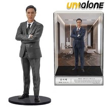 1300K 아빠 부모님 정년퇴직선물 퇴직 피규어 케이스 하단명판 포함, (정년퇴직선물)피규어+케이스+하단명판