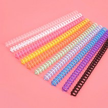 셀프 스프링 제본링 10mm, 핑크