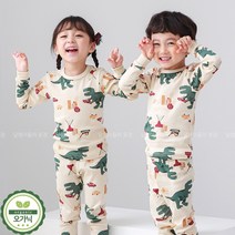 토토와모모 남아 주니어 실내복 유아 아동 어린이 면 내복 /P비스트모드(30수)