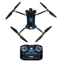 카메라 드론 DJI 미니 3 프로 스킨 바디 원격 제어 스티커에 대 한 PVC 스크래치 방지 방수 멋진 필름 액세, 06 No 3 for RC-N1 Type