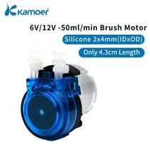 1마력모터 수중펌프 양수기Kamoer 연동 펌프 12v KPRP20 미니 워터 가정용 스위핑 로봇 DC 기어 DIY 용, 01 KPRP20-D12S06(12V)_04 5 PCS