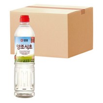 샘표 합성향없는 양조식초 900ml 1박스 15개