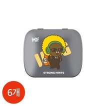 임팩트 민트 카카오 프렌즈 제이지 스트롱 민트 캔디 15g x 6개, 없음