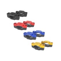 2021 혼다 PCX125 원형 안개등 브라켓 앞쇼바 바이커스, Blue - 블루