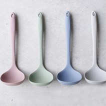 과실음료 청담기 에이드 실리콘국자 육수 서빙 혼라이프 가정용 음식점 업소용 자취생, 핑크