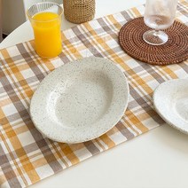 무광접시 오발플레이트 플레이팅 감성 디저트 파스타 쿠앤크 도자기 접시, 1개