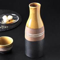 키이로 도쿠리 일본 도자기 독구리 도꾸리 사케병 술병