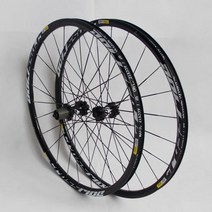 픽시휠셋 MTB 산악자전거 휠셋 CNC 알루미늄 합금 롤링 베어링 중앙 잠금 6 구멍 26 27.5 29er 자전거 세트, 26 six hole